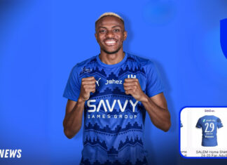 Al-Hilal, Osimhen’in formasını satışa çıkardı!