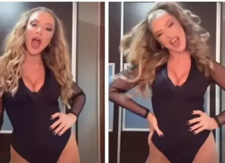 Hadise’nin ayna karşısında dansı sosyal medyayı salladı