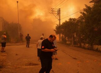 İzmir kıyameti yaşıyor! Yangınlara müdahale sürüyor