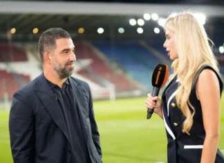 Arda Turan Ukraynalı spikeri bu kez şaşırttı