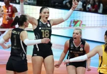 Vakıfbank, Galatasaray Daikin’i 3-0 ile geçti