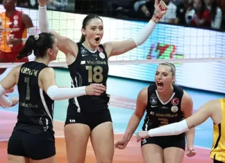 Vakıfbank, Galatasaray Daikin’i 3-0 ile geçti