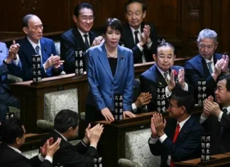 Japonya’nın ilk kadın Başbakanı Takaichi tarihe geçti