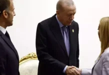 Cumhurbaşkanı Erdoğan ile Meloni arasında gülümseten diyalog! “Sigarayı bıraktırmam lazım”