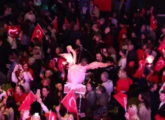 Cumhuriyet’in 102. yılı coşkuyla kutlandı