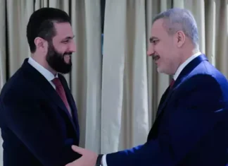 Dışişleri Bakanı Hakan Fidan Suriye Cumhurbaşkanı Ahmed Şara ile görüştü