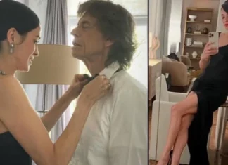 Kendisi 82, nişanlısı 38 yaşında… Ünlü şarkıcının gençlik iksiri!