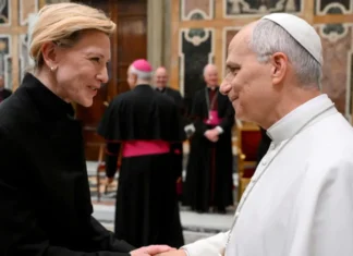 Papa Leo, Hollywood yıldızlarını Vatikan’da ağırladı