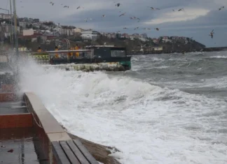 Marmara ve Ege’de kuvvetli lodos uyarısı
