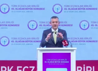 CHP Lideri Özel: Eczacılar için her şey çok güzel olacak